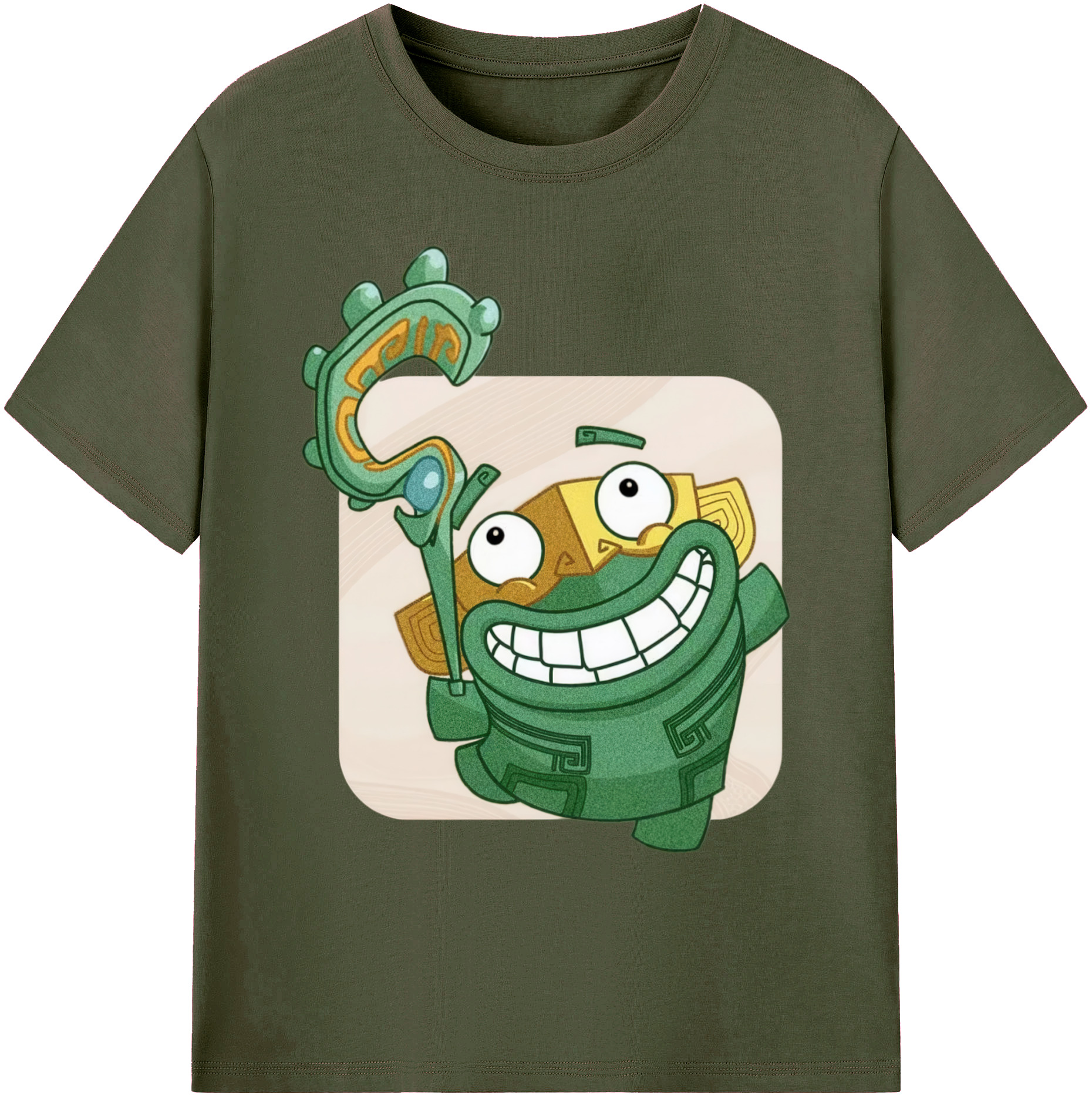 （画像用） Ne Zha 2 ナタ 魔童の大暴れ 綿100％ メンズ半袖Tシャツ｜肌触りやわらか＆通気性